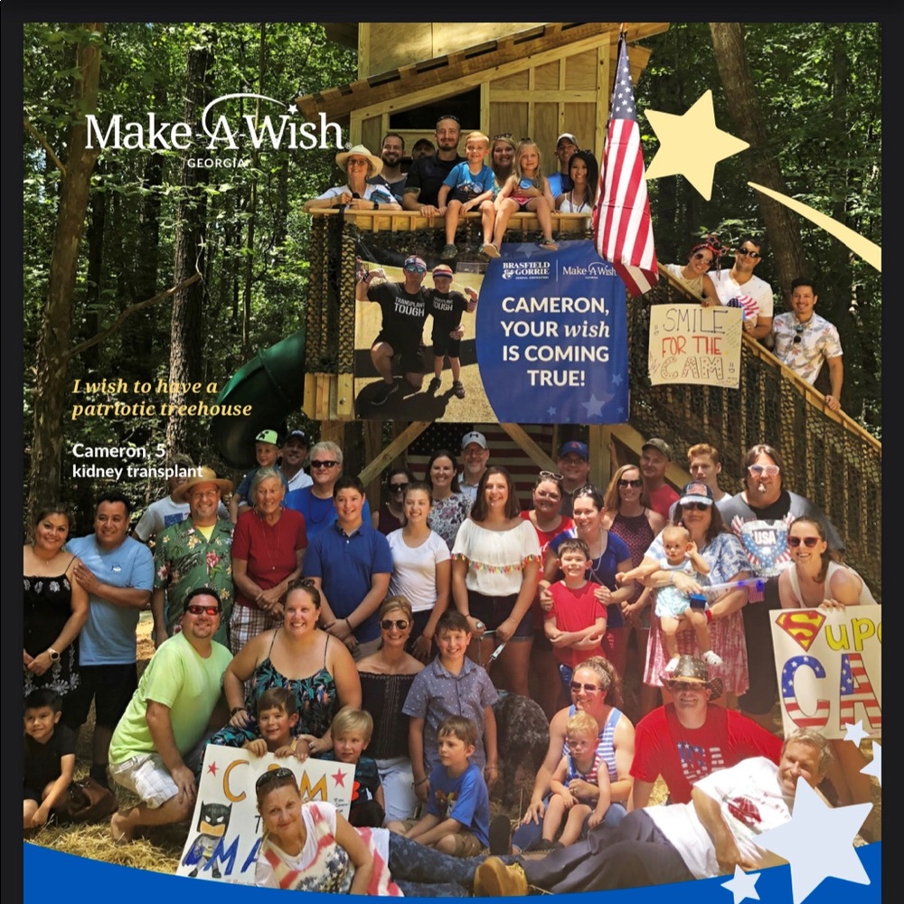 50% of profits go to Make-A-Wish Foundation!